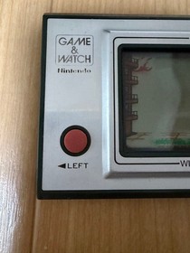 Nintendo Fire Game & Watch PP-27 wide screen type retro game Vintage Japan Used