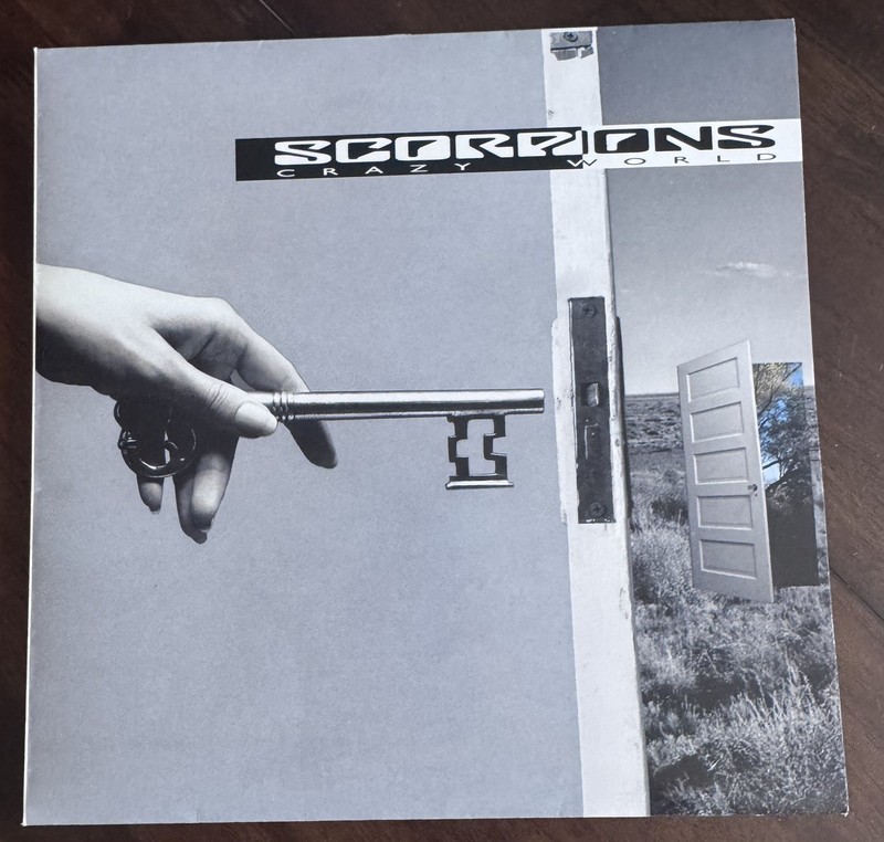 Scorpions - Crazy World, Vertigo 846908-1 1990 Uk 1st Press Vinyl LP NM/NM