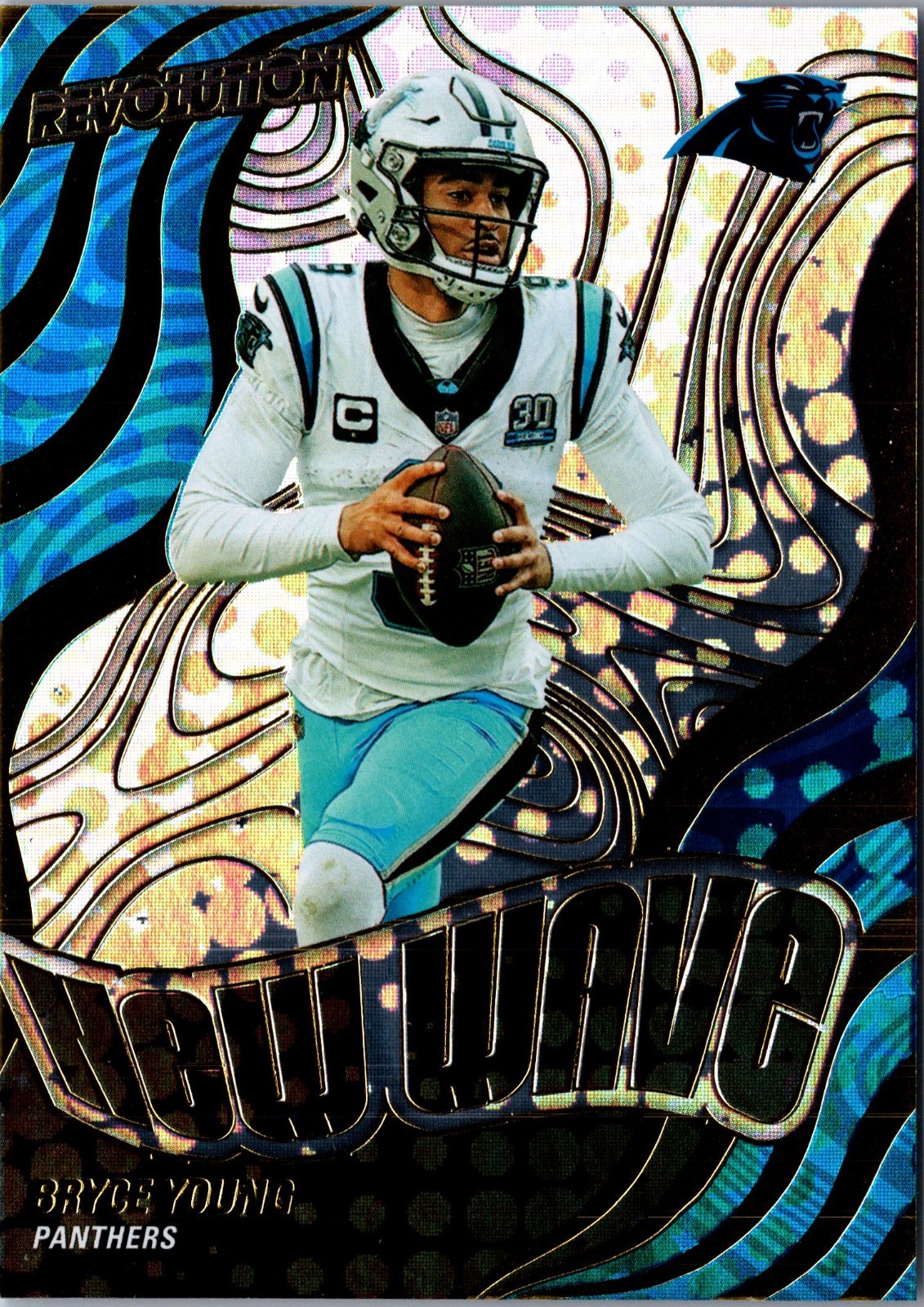 2025 Panini Revolution - New Wave Bryce Young #17 Carolina Panthers