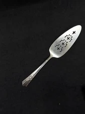 National Silver Pastry Server Silverplate 10.25" Regencycore Tea party wedding