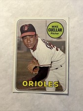 1969 TOPPS #453 MIKE CUELLAR BALTIMORE ORIOLES  Vintage Clean Baseball Card