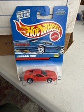 1997 Hot Wheels Mainline/Collector 816 FERRARI 308 Red w/Chrome 5 Spoke Wheels