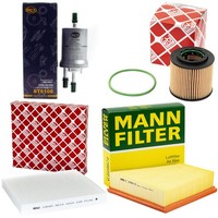 Filter Set Kraftstoff- ÖL- Luft- Innenraum- FüR Seat Skoda Fabia I VW Polo 1.2
