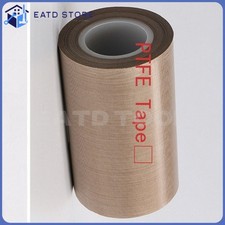 PTFE Teflon Adhesive Fiberglass Tape 6.5"x33ft 165mm 180um 662  High Temp