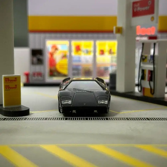 Tomica Limited Vintage Lamborghini Countach 25th Anniversary Black