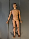 Vintage GI Joe Action Figure Doll Male Brown Flocked Hair Articulating Body