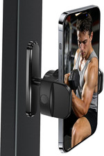 Magnetic Phone Holder for Gym, 360  Rotatable Strong Magnet Gym Magnet Phone Mou