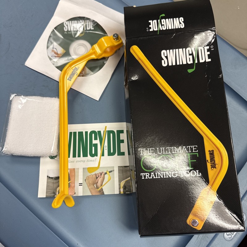 Swingyde Golf Swing Training Tool by Swingyde- brand new plus dvd