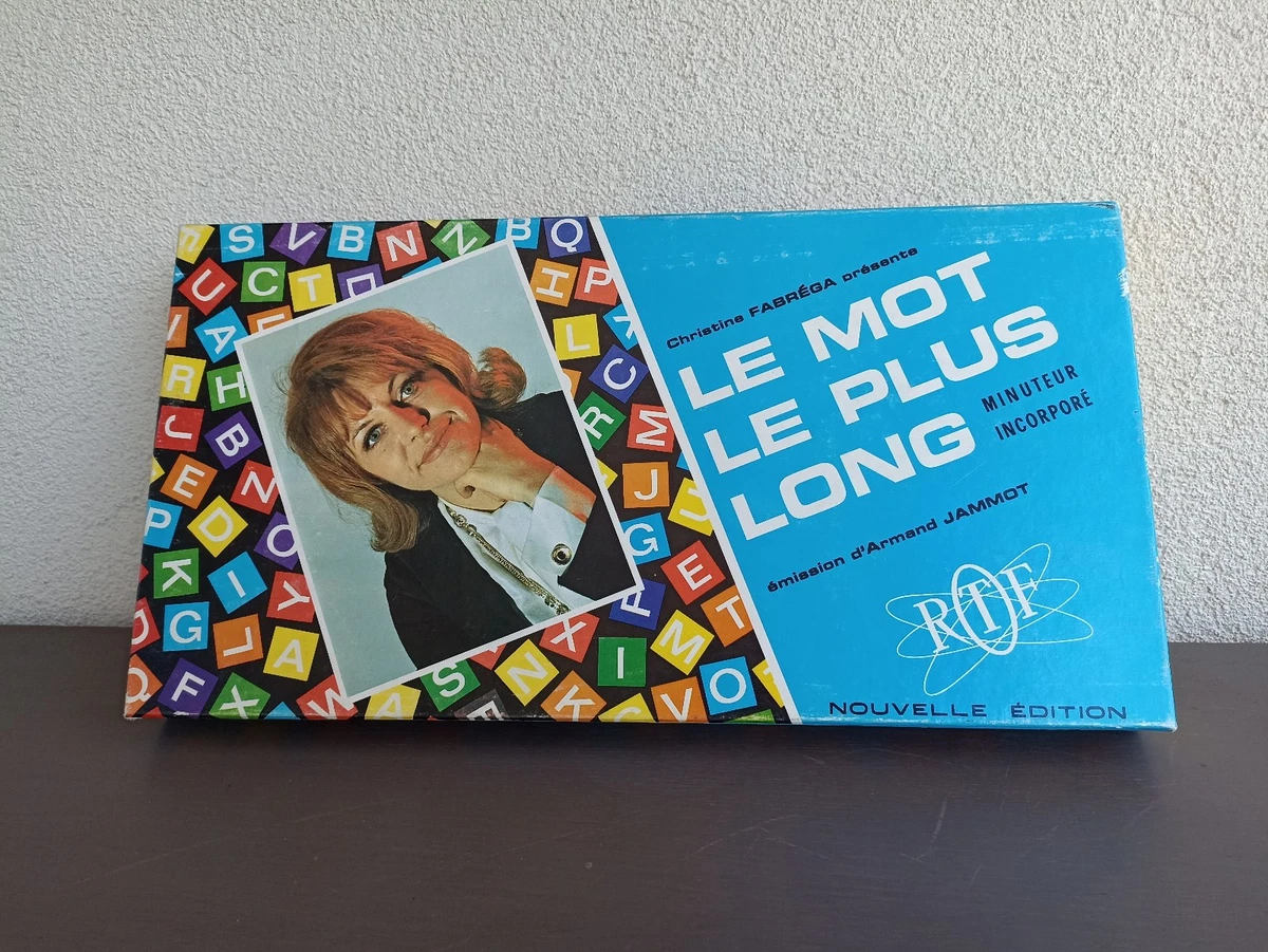 Jeu De Société Vintage 'Le Mot Le Plus Long' - Interlude - Complet - Années 80/90