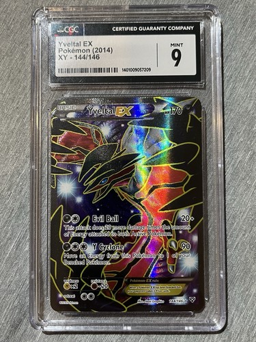 Yveltal-EX graded CGC 9 for sale on eBay