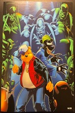 DO YOU POOH? POOKAST OUTKAST (ATLiens HOMAGE) VIRGIN COVER Limited# Signed comic cover