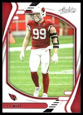 J.J. Watt 2021 Panini Absolute #14 Cardinals NFL READ FREE SHIPPING AutographDen