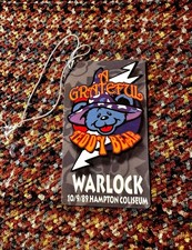 Warlock Grateful Teddy Bear Liquid Blue Tag Only