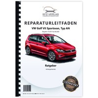 VW Golf 7 Sportsvan Typ AN 2017-2020 Ratgeber AnhäNgerbetrieb Reparaturleitfaden