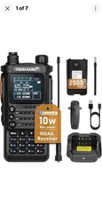 10 Watt PROGRAMMED walkie Talkie 2 Way Radio Scanner Amateur Radio Airband PMR