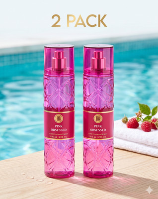 [2-PACK] Bath & Body Works PINK OBSESSED Fine Fragrance Mist