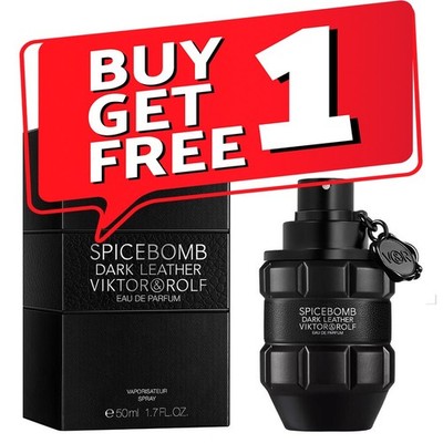 Spicebomb Dark Leather by Viktor & Rolf EDP for Men Promotion: Pay for 1, get 2!