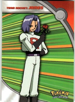 Team Rocket: James Base Topps Pokemon TV Animation Edition Series 2 HV4 LP