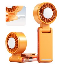 Foluu Portable Clip Fan with Active Cooling Tech – 3000mAh, 5 Speeds, 360° Ro...