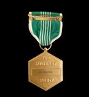 1950s US Army Commendation Medal in Acrylic Case w/ USAF Award Photo - NAMED — photo 8