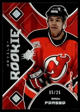 2007-08 SPx Rookie Spectrum Mark Fraser Rookie 05/25 New Jersey Devils #170