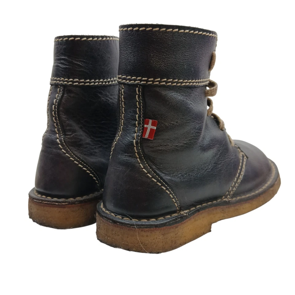 Bota clásica danesa con corbata informal Duckfeet marrón Faborg talla EU40 US M8/W9.5 Foto 2 de 4