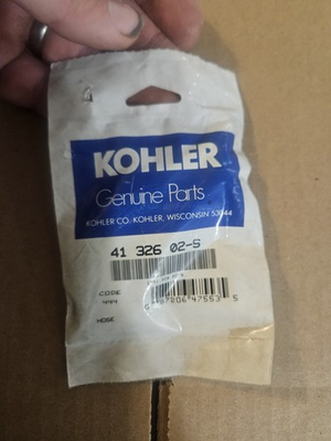 #ad Kohler Hose 4132602 s $25.00