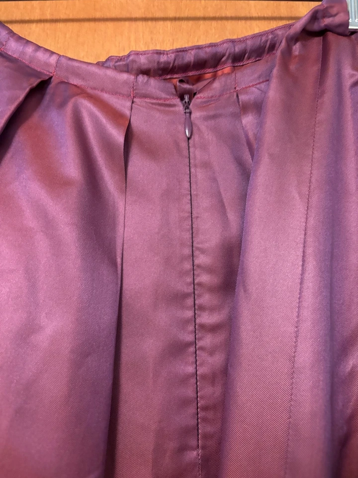 Falda Vintage Seda CHANEL - Talla FR 42 - Hecha en Francia - 100% Seda Foto 4 de 4