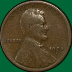 1923-S Lincoln Wheat Cent Very Good VG Coin #39533