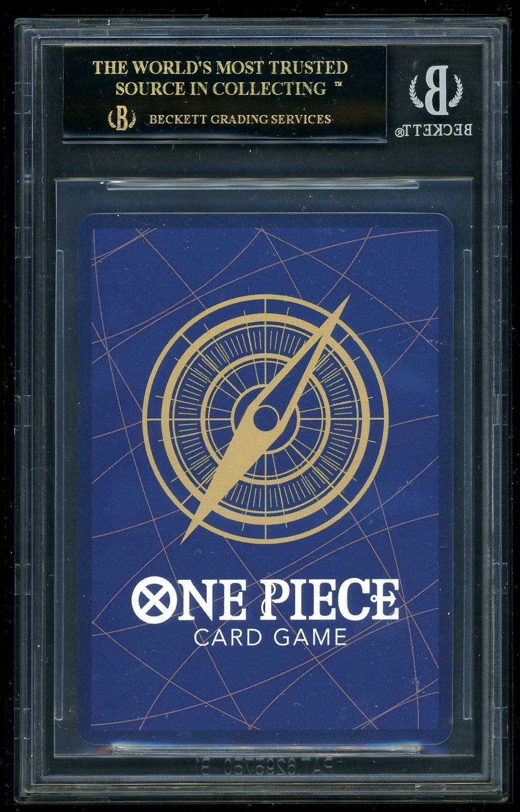 2022-24 One Piece Monkey.D.Luffy Convention Exclusive Promo BGS 10 Black Label view 2