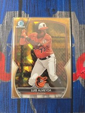 2023 Bowman Chrome Draft Sapphire Edition Orange /50 Luis Almeyda