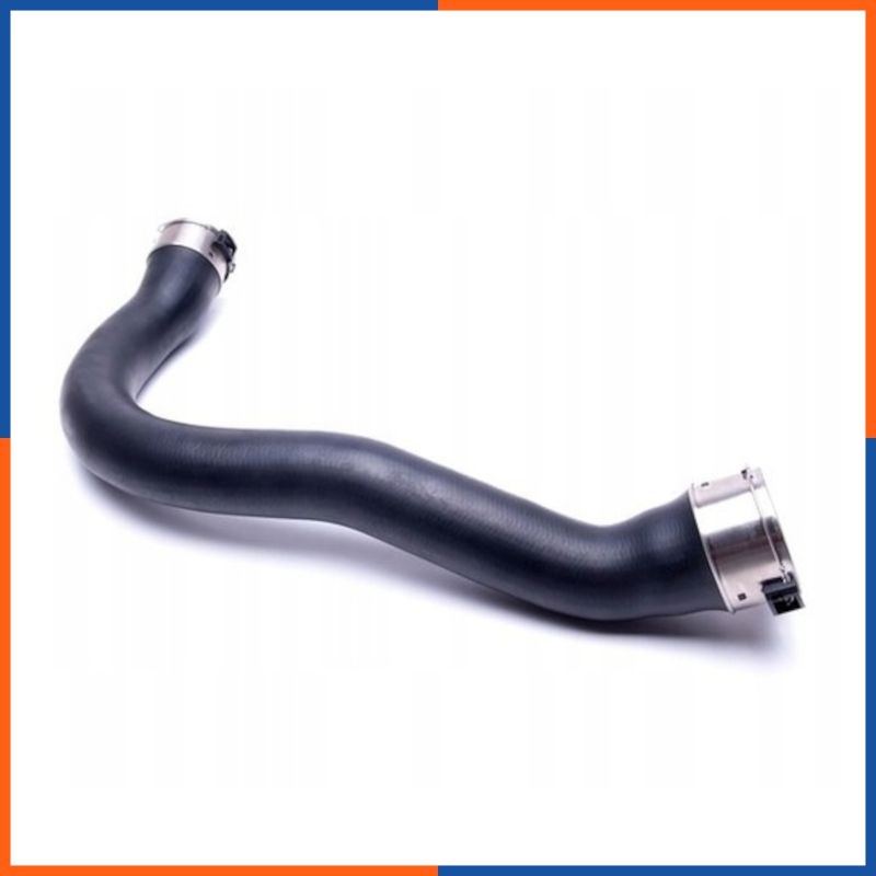 Durite de suralimentation droite Opel 1446200Q0H tuyau intercooler 4422249 noir