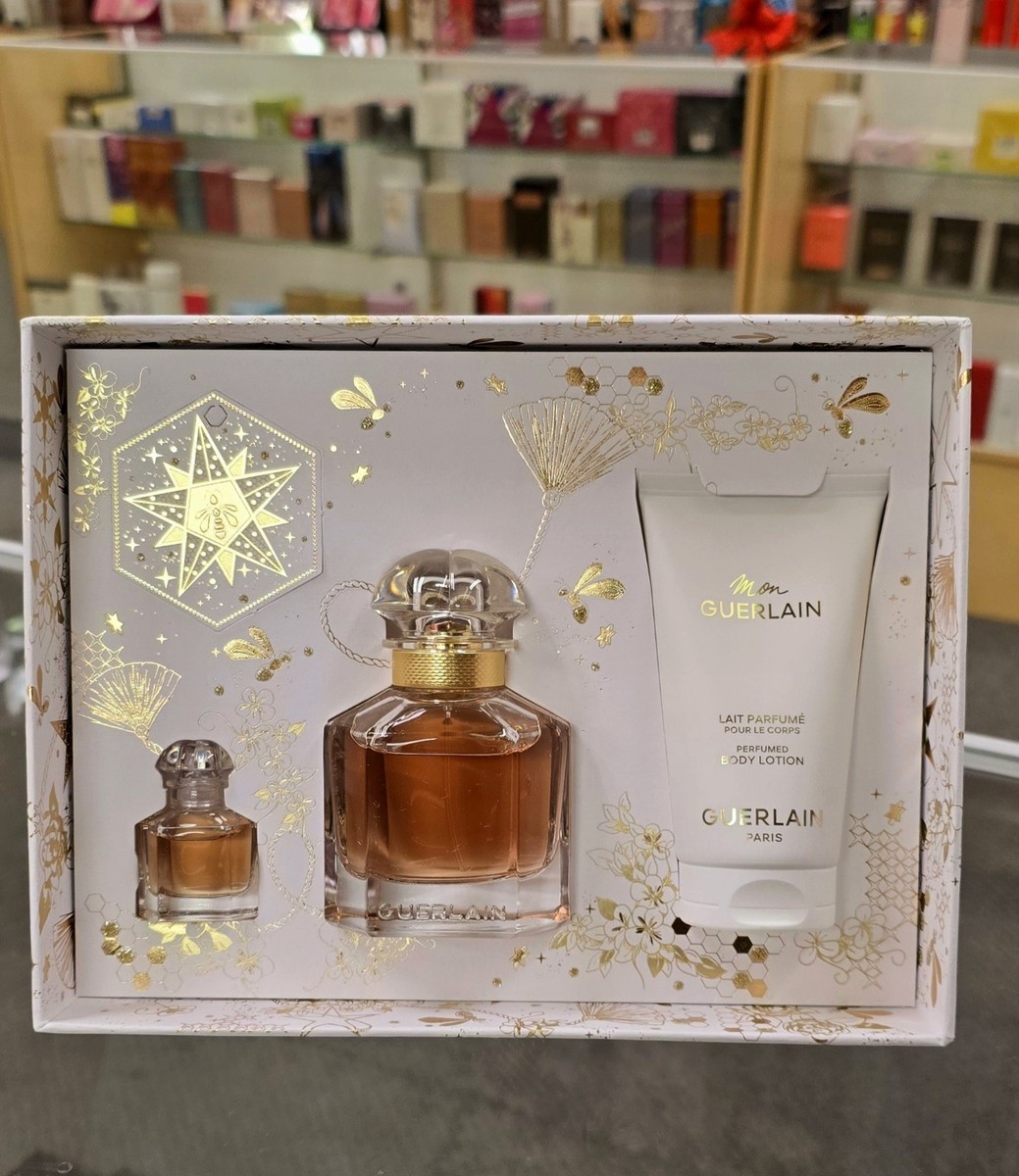 MON GUERLAIN by GUERLAIN- Eau de PARFUM 3pcs Gift Set- NEW