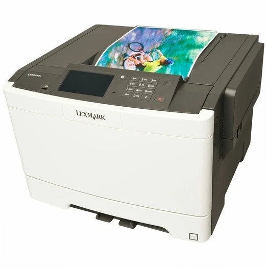 Lexmark CS510de USB Duplex A4 Colour Laser Printer 28E0075 - No Toners & Drum - Image 4 of 4
