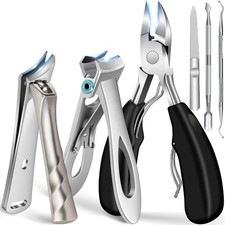 6Pcs Professional Toenail Clippers Set for Th...