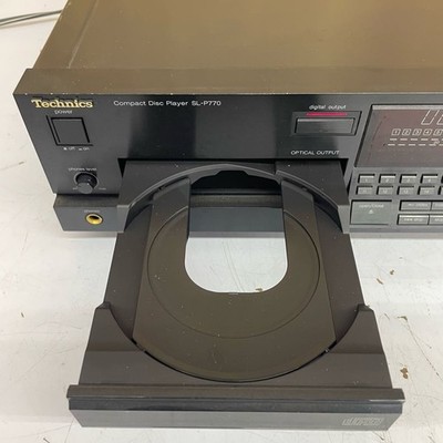 Technics CDプレーヤー SL-P770 Technics SL-P770 18-Bit 4DAC Class AA Stereo CD Player 1988