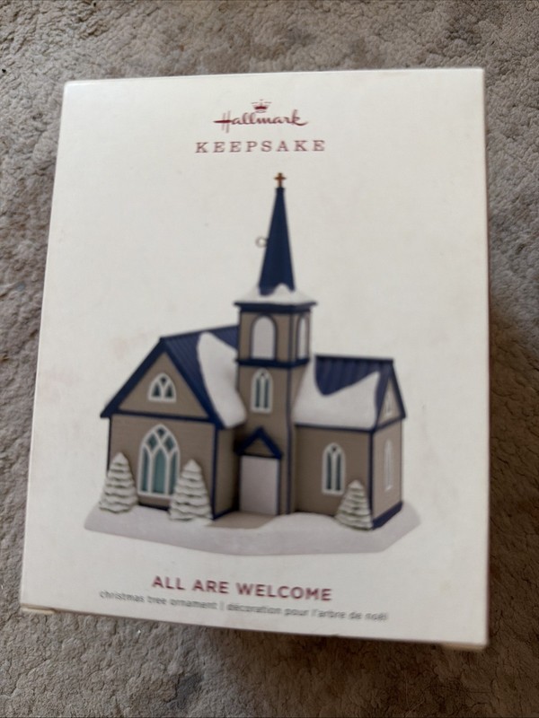 All are Welcome Church Collectible Hallmark Keepsake Christmas Ornament 2019
