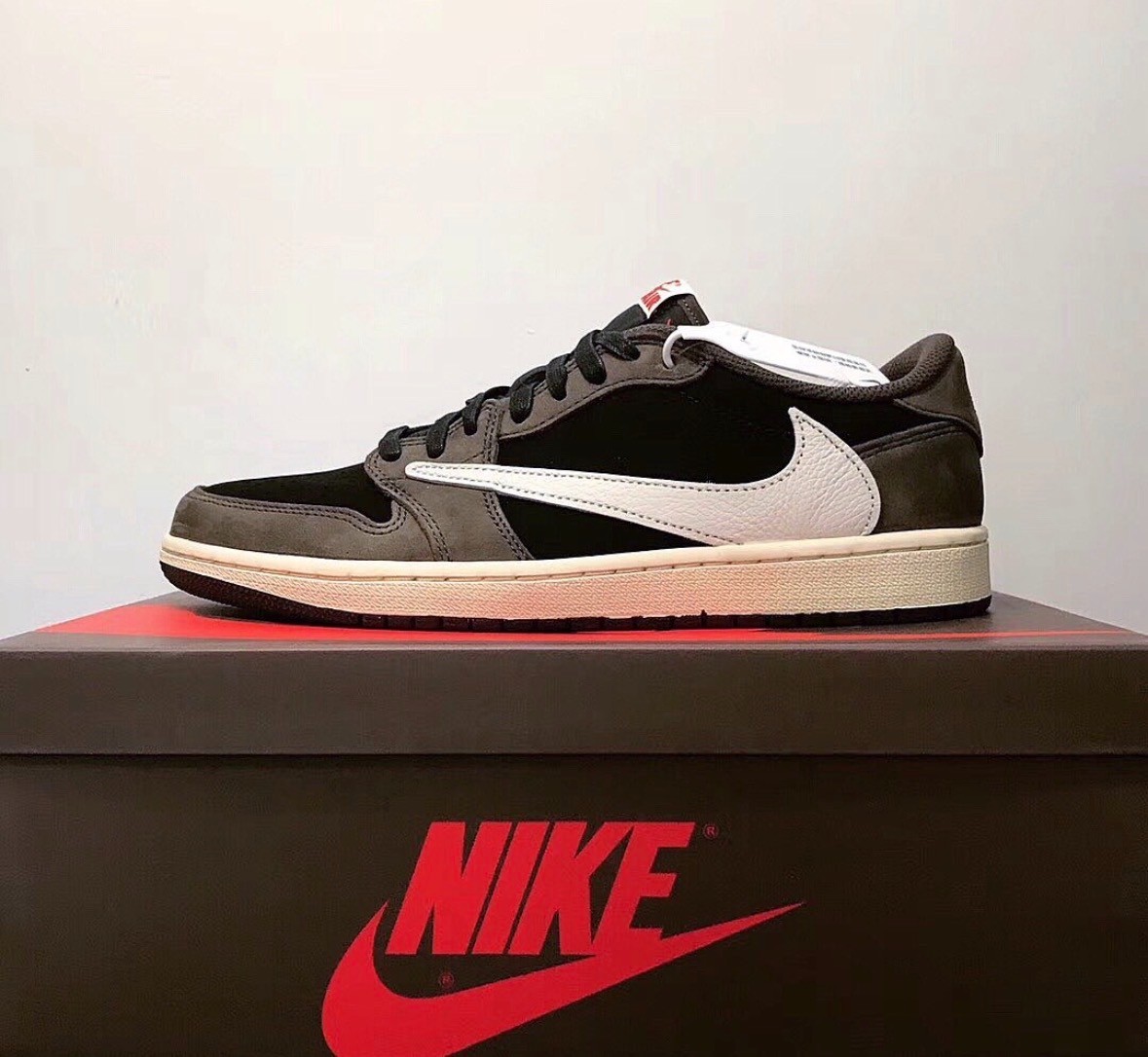 Size 8 - Jordan 1 x Travis Scott Low Mocha for sale online | eBay