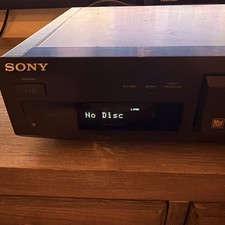 Sony Model MDS-JE330 Vintage MiniDisc Deck Player / Recorder - With Remote