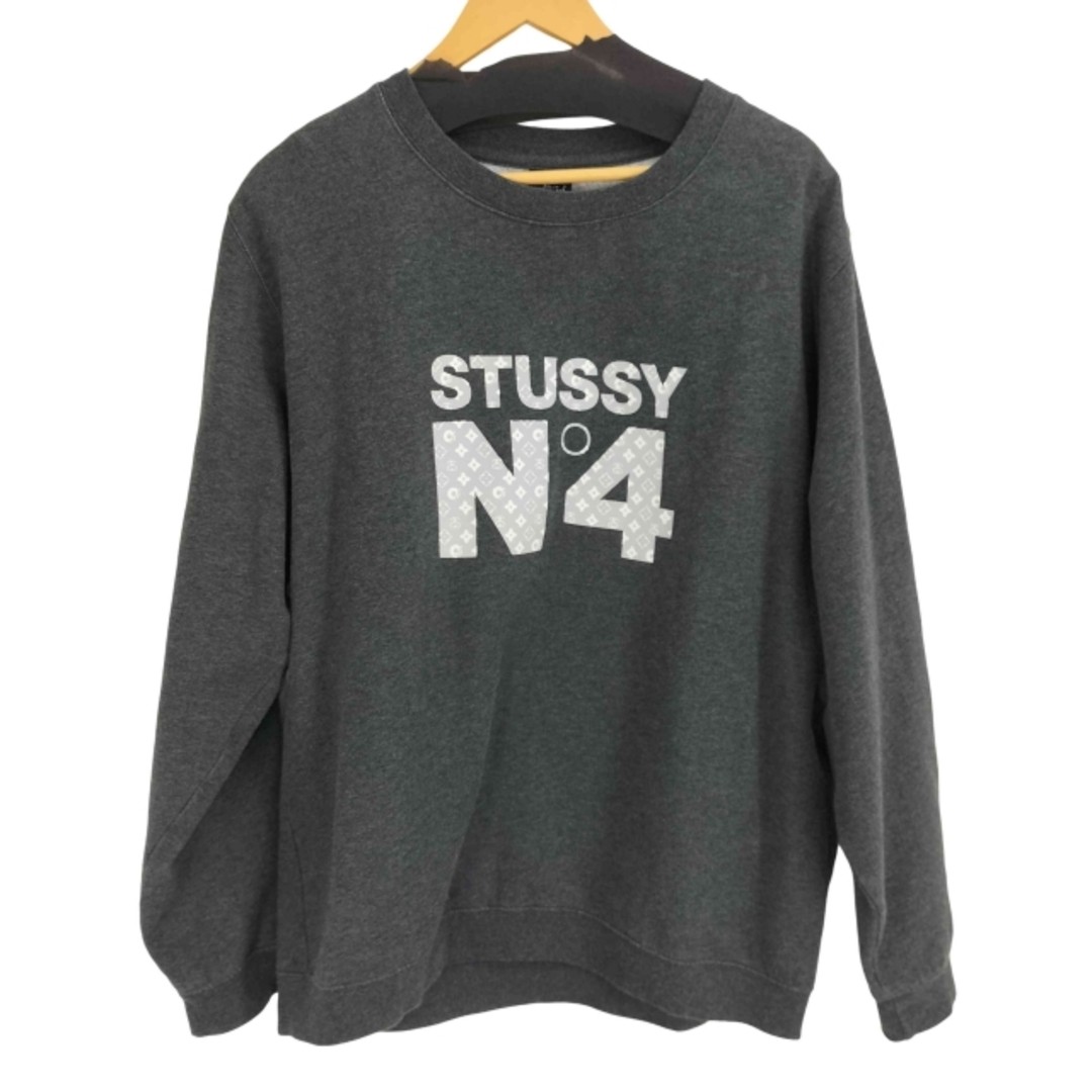 Stussy No4 Monogram Sweatshirt Men's Top Used BAZZ-0