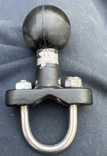 RAM Mount Steel 1.5" C-Ball U-Bolt Base for 1" - 1.25" Diameter Rails RAM-231-1U