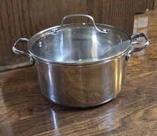 Vintage T-fal Stockpot 5.5 Quart 88-101-7286
