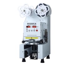 Fully Automatic Bubble Tea Cup Sealing Machine for Hot and Cold Beverages