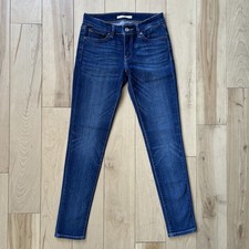 Levi's 711 Skinny Jeans Women's 26 Mid-Rise Stretch Medium Wash
