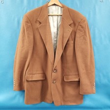 VTG Southampton 100 Fine Camel Hair Brown Blazer Jacket