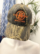 GARTH BROOKS Camo Baseball Cap Hat World Tour Camo Snapback Adjustable Country