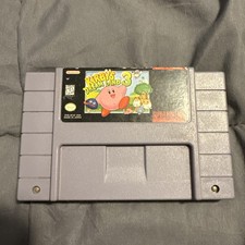 SNES Super Nintendo Kirby’s Dream Land 3 Cleaned & Tested