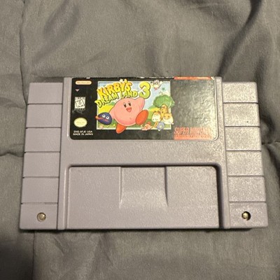 SNES Super Nintendo Kirby s Dream Land 3 Cleaned & Tested
