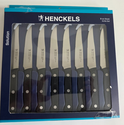 HENCKELS Solution Razor-Sharp Steak Knife Set of 8, Made in India 17549