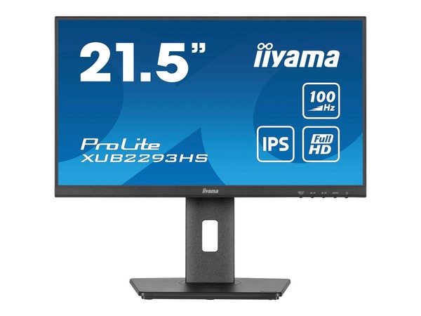 Iiyama Prolite XUB2293HS-B6, Led-Monitor 54.5 Cm (21.5 Zoll), Schwarz (Matt), Fu-image